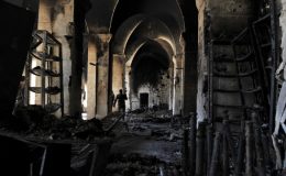 شامی فوج نے تاریخی جامع مسجد اموی نذر آتش کردی