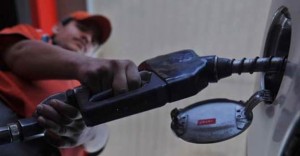 petrol in car