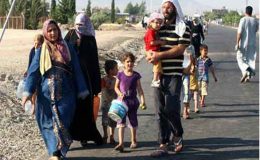 شام : گیارہ ہزار افراد نقل مکانی کر کے لبنان اور اردن پہنچ گئے