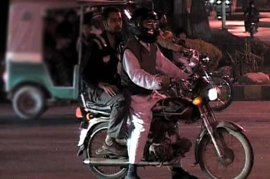 ملک بھر میں موٹر سائیکل کی ڈبل سواری پر پابندی