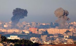 اسرائیل کا غزہ پر تازہ حملہ ، 8 فلسطینی شہید