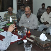 M Sami Khan Meeting UC Inspector