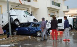 پرتگال : بگولے نے تباہی پھیلا دی ، 8 زخمی