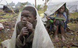 کانگو : شدید بارشوں سے 13افراد ہلاک ،دو درجن سے زائد زخمی