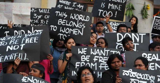 India rape protest AFP
