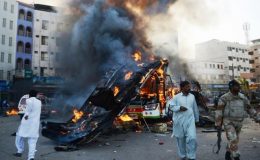 کراچی : کینٹ اسٹیشن بم دھماکے کی ابتدائی تفتیش مکمل