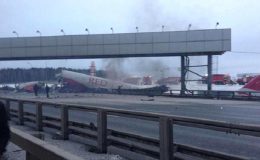 ماسکو : طیارہ حادثے میں 4 افراد ہلاک ، 4 زخمی