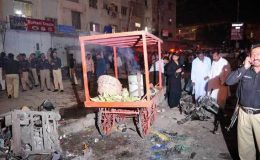 نارتھ ناظم آباد میں دھماکا ، ایک شخص زخمی