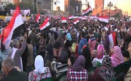 قاہرہ: صدر مرسی کے خلاف اپوزیشن کا احتجاج جاری