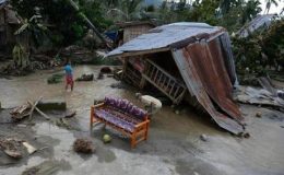فلپائن : طوفان سے ہلاکتوں کی تعداد 477 ہوگئی