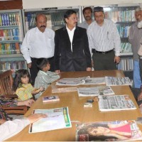 Sami Khan Libraries Visit