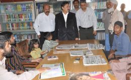 نوجوانوں کی صلاحیتوں کو برئوے کار لانے کا بہترین راستہ لائبریریوں کا قیام ہے۔محمد سمیع خان