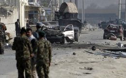افغانستان : بم دھماکے میں 8 پولیس اہلکاروں سمیت 10 افراد ہلاک