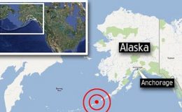 امریکی ریاست الاسکا میں زلزلہ ، سونامی وارننگ جاری