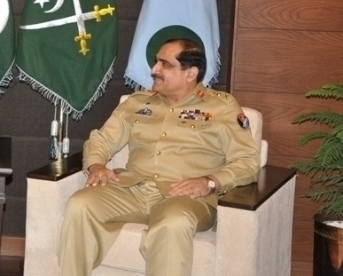 جنرل خالد شمیم وائیں سے پیٹر لیوے کی ملاقات