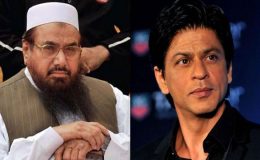 حافظ سعید نے شاہ رخ خان کو پاکستان آنے کی دعوت دیدی