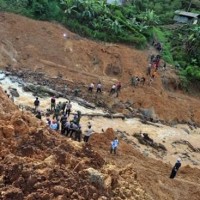 Indonesian landslide