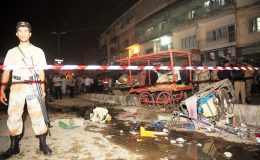 کراچی :عائشہ منزل بم دھماکے کی ابتدائی رپورٹ تیار