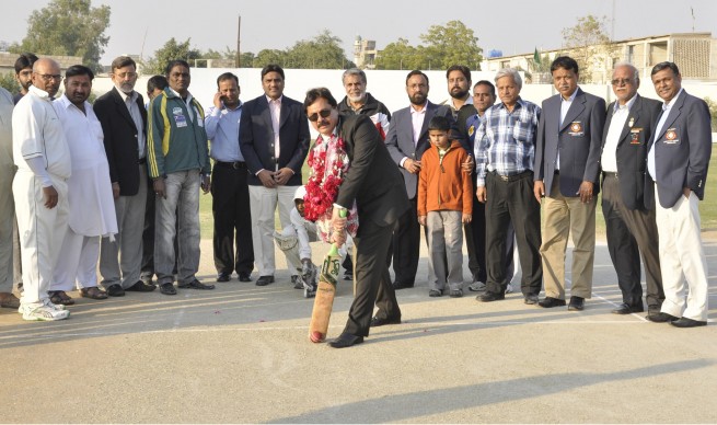 Korangi Town M Sami Khan Cricket Match Opening