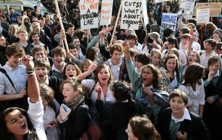 London Students Protest