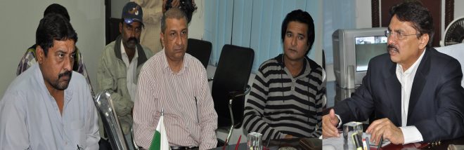محمد سمیع خان کی زیر صدارت محکمہ ریگولیشن کے افسران کا اجلاس منعقد ہوا