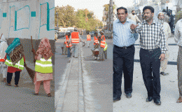 ماہ ربیع الاول کے موقع پر پاکیزہ ماحول کی فراہمی کے لئے شاہ فیصل ٹائون میں خصوصی صفائی مہم کا آغاز