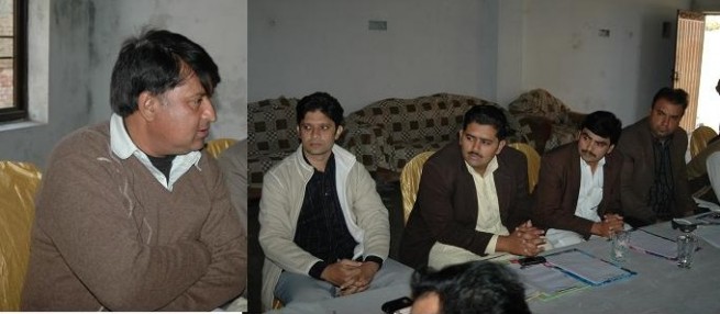 Syed Zahid Hussain Adrressing Lahore