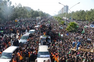 Tahir ul Qadri Long March