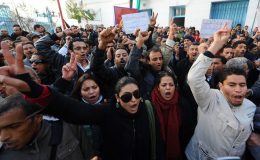 تیونس میں سماجی کشیدگی بڑھنے کے رجحان میں اضافہ