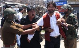 مقبوضہ کشمیر میں جیل بھرو تحریک ، یاسین ملک گرفتار