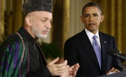 اوباما کی افغان صدر حامد کرزئی کے ساتھ پریس کانفرنس