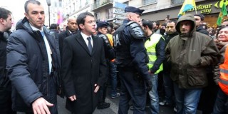 le ministre de l'intérieur Manuel Valls