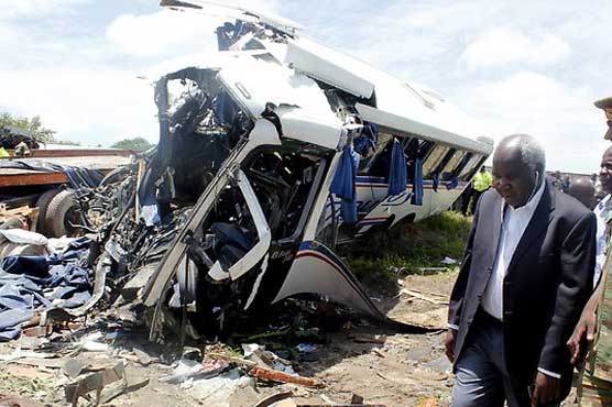 زیمبیا : بس اور ٹرک میں تصادم،53 افراد ہلاک، 22 زخمی ہو گئے