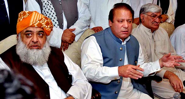 لاہور : ن لیگ اور جے یو آئی انتخابی اتحاد پر متفق