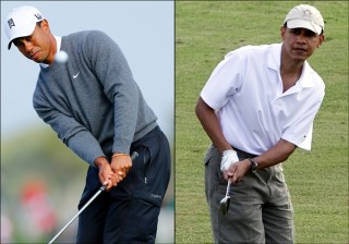 Obama Tiger Woods
