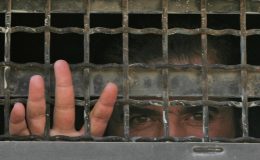 فلسطینی قیدیوں پر اسرائیلی فوجیوں کے مظالم کے خلاف مظاہرہ