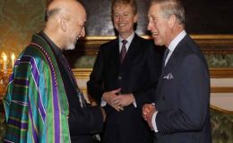 افغان صدر کرزئی کی برطانوی شہزادہ چارلس سے ملاقات