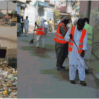Shah Faisal Town Cleaning M Zia Qadri