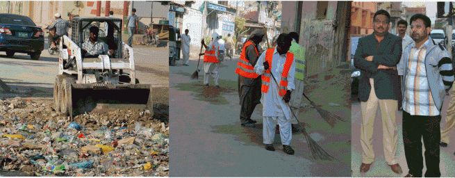 Shah Faisal Town Cleaning M Zia Qadri