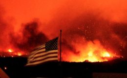 امریکی ریاست کیرولینا میں آگ لگنے سے 26 عمارتیں جل گئیں