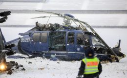 برلن: ہیلی کاپٹرز ٹکرانے سے ایک پائلٹ ہلاک ، 4 افراد زخمی