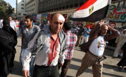 قاہرہ : شہریوں اور پولیس کے درمیان تصادم،کئی مظاہرین زخمی