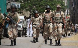 کراچی : گلشن بونیر میں رینجرز کا ٹارگیٹڈ آپریشن، متعدد افراد زیر حراست