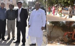 کمشنر کراچی ہاشم رضا زیدی کی خصوصی ہدایت پر کورنگی زون میں صفائی جاری