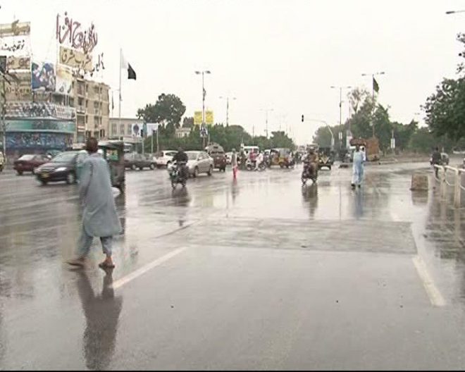 سندھ اور بلوچستان میں بارش سے موسم خوشگوار ہو گیا