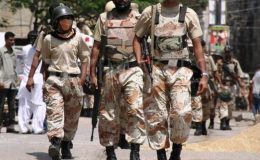 کراچی : بلدیہ ٹاون میں رینجرز کا ٹارگٹیڈ آپریشن، 250 افراد زیر حراست