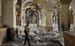 دمشق کی امیہ مسجد میں بم دھماکا،15افرادجاں بحق،درجن زخمی