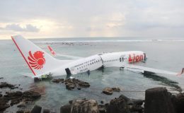 جکارتہ : طیارے کی سمندر میں ہنگامی لینڈنگ،مسافر محفوظ