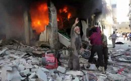 شام میں فضائی حملہ،نوبچوں سمیت15افراد جاں بحق ہوگئے