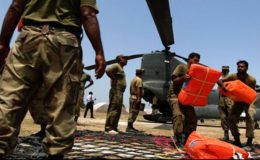 زلزلہ سے متاثر بلوچستان کے علاقوں میں پاک فوج کی امدادی کارروائیاں